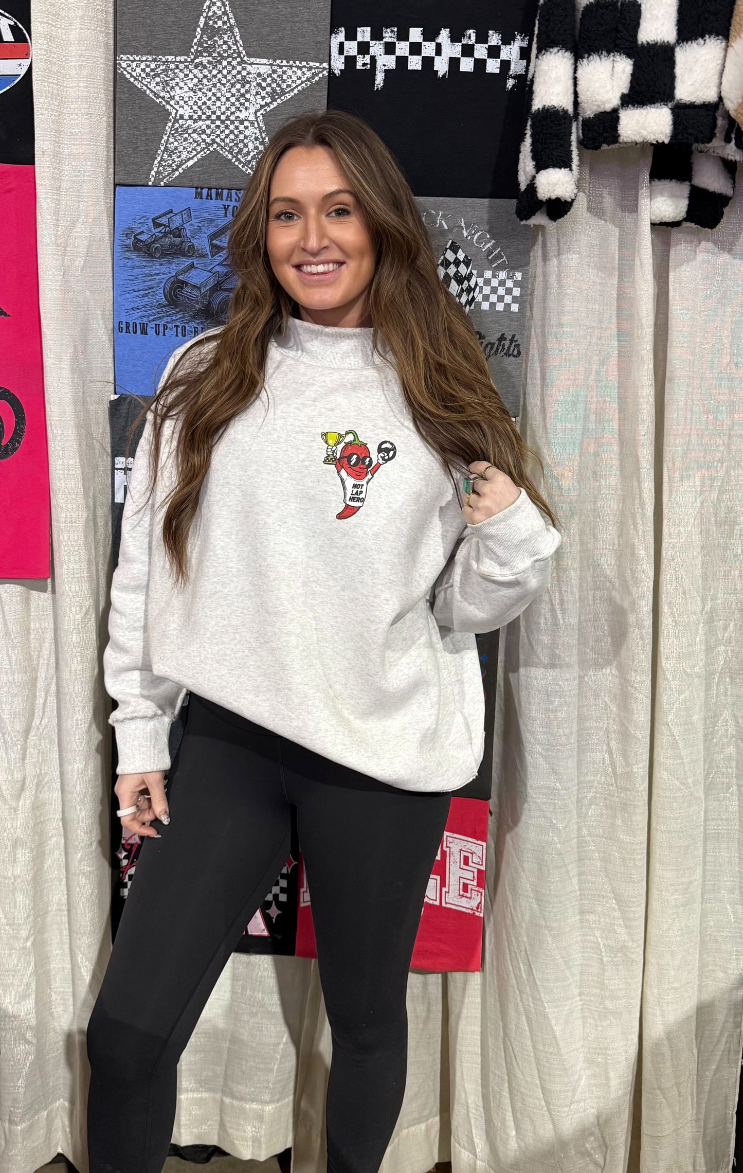 Serving Heat Mock Neck