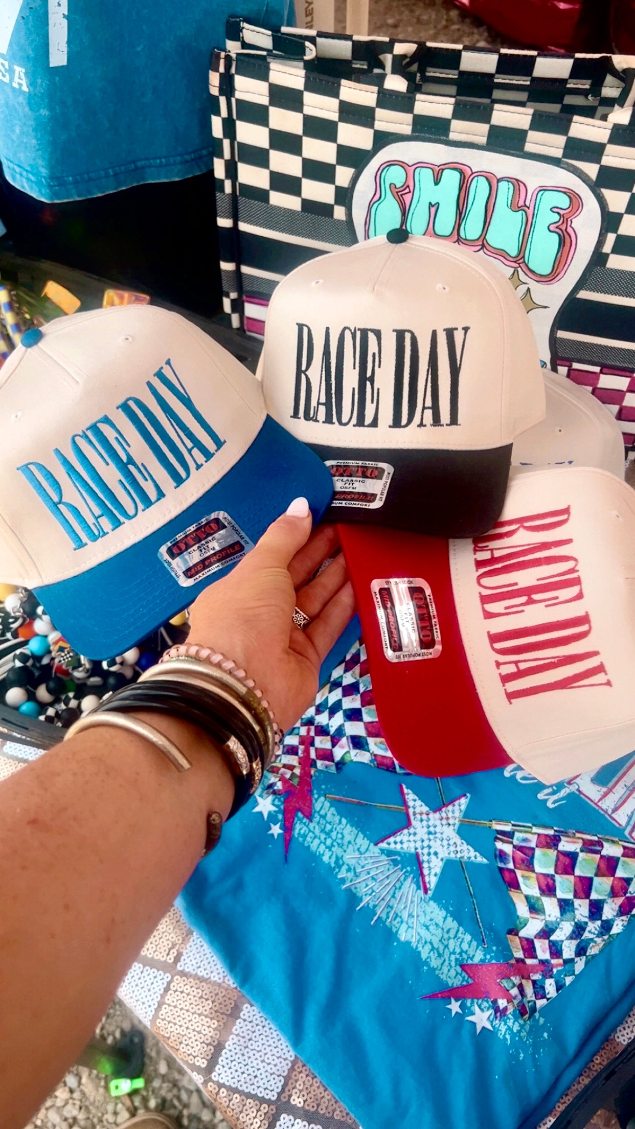 RACE DAY embroidered Hat