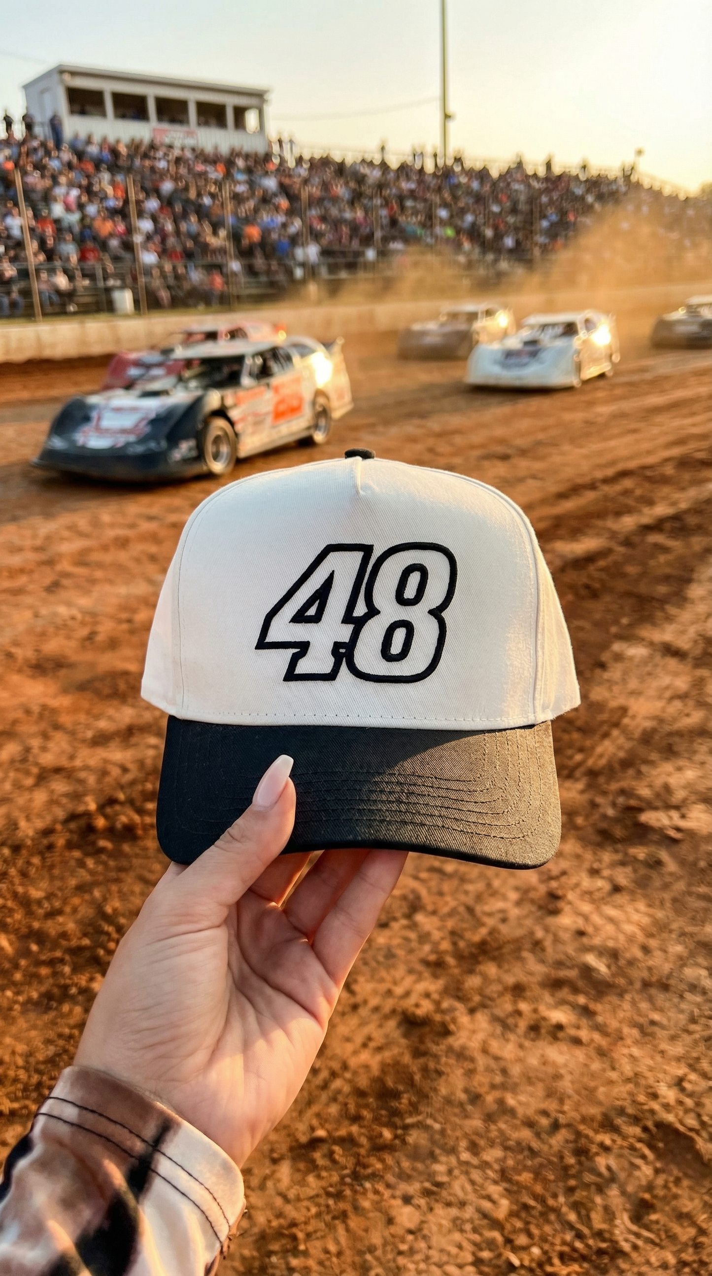 Trackside Number Hat (Custom)