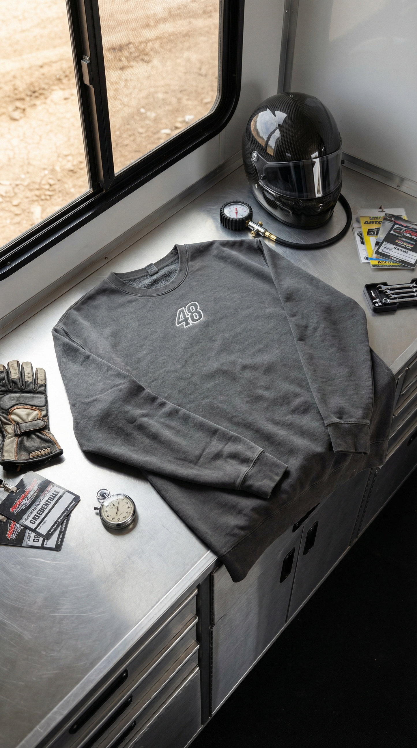 Custom 3D Embroidered Sweatshirt