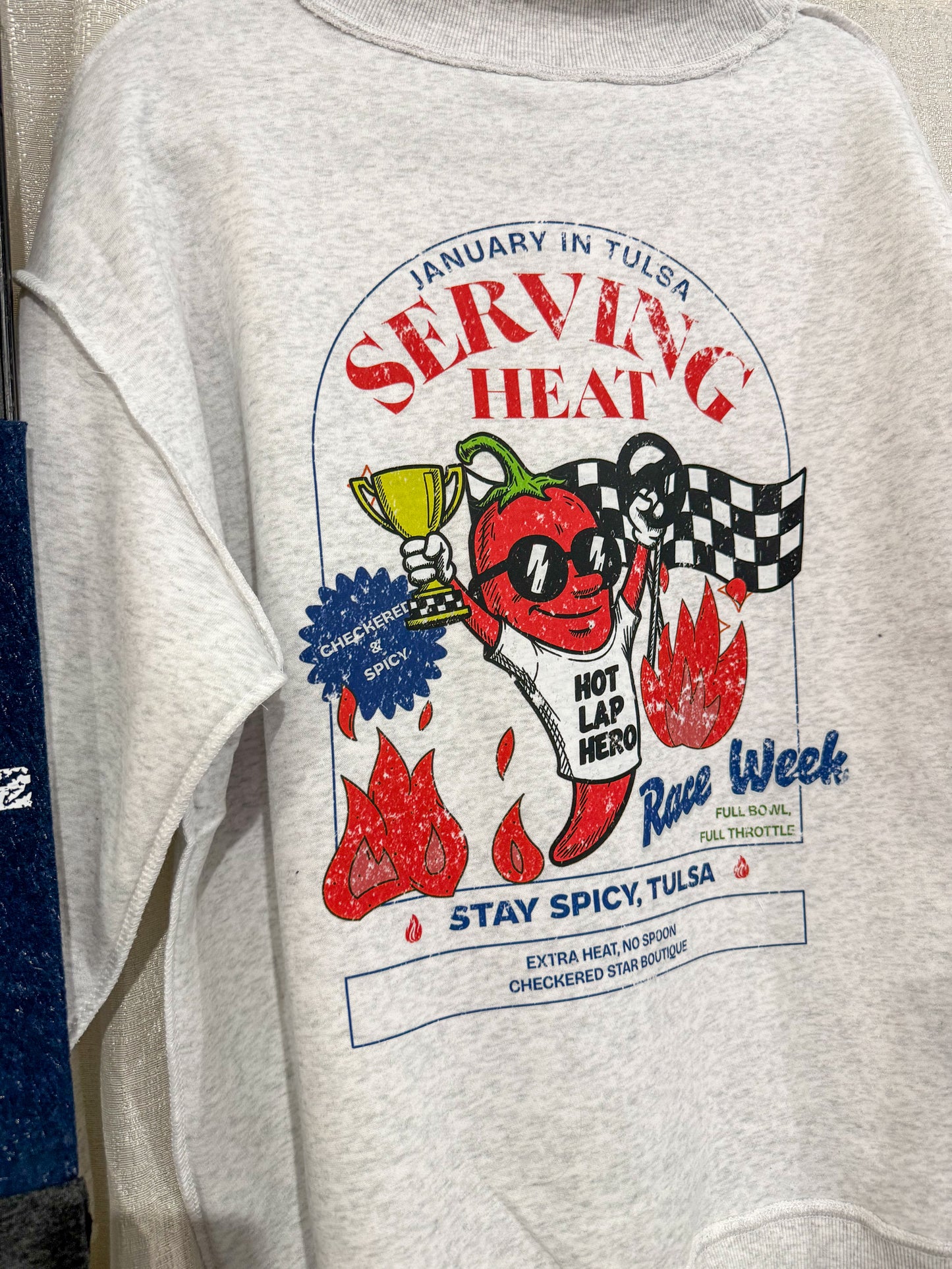 Serving Heat Mock Neck