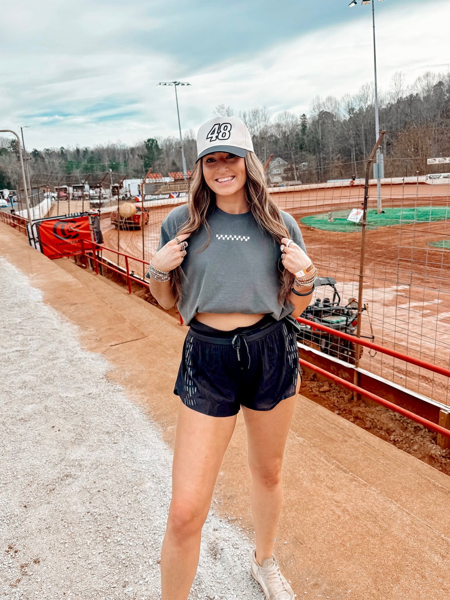 Trackside Number Hat (Custom)