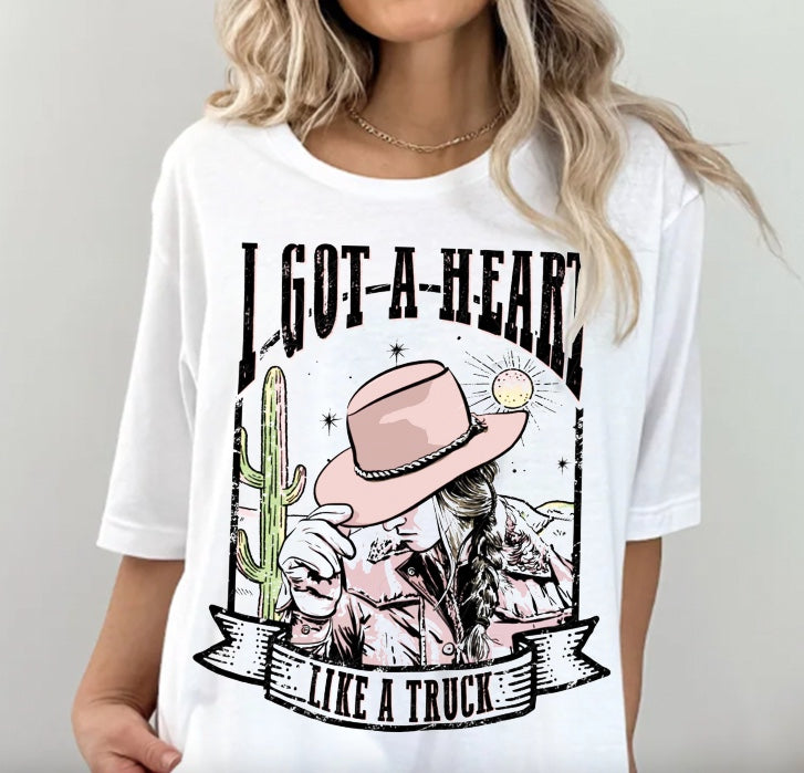 "Heart Like A Truck" T-Shirt