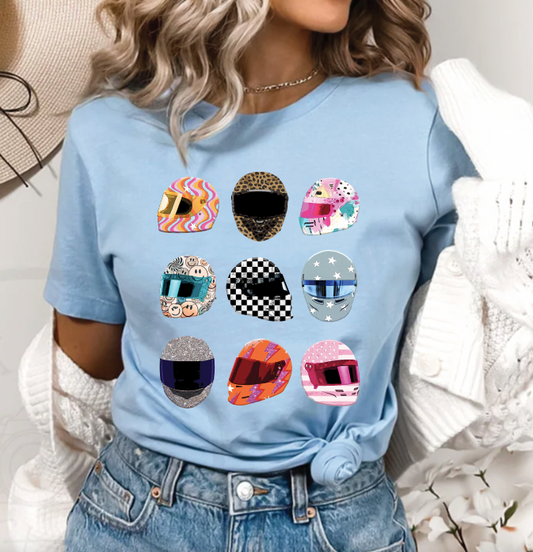 Multi Helmet T-Shirt