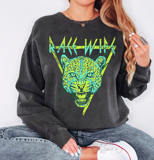 Race Wife Rocker Crewneck
