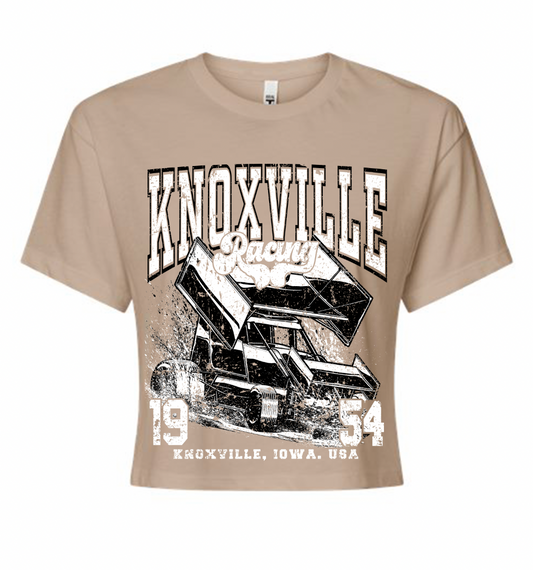 Knoxville Sprint Car Crop T-Shirt