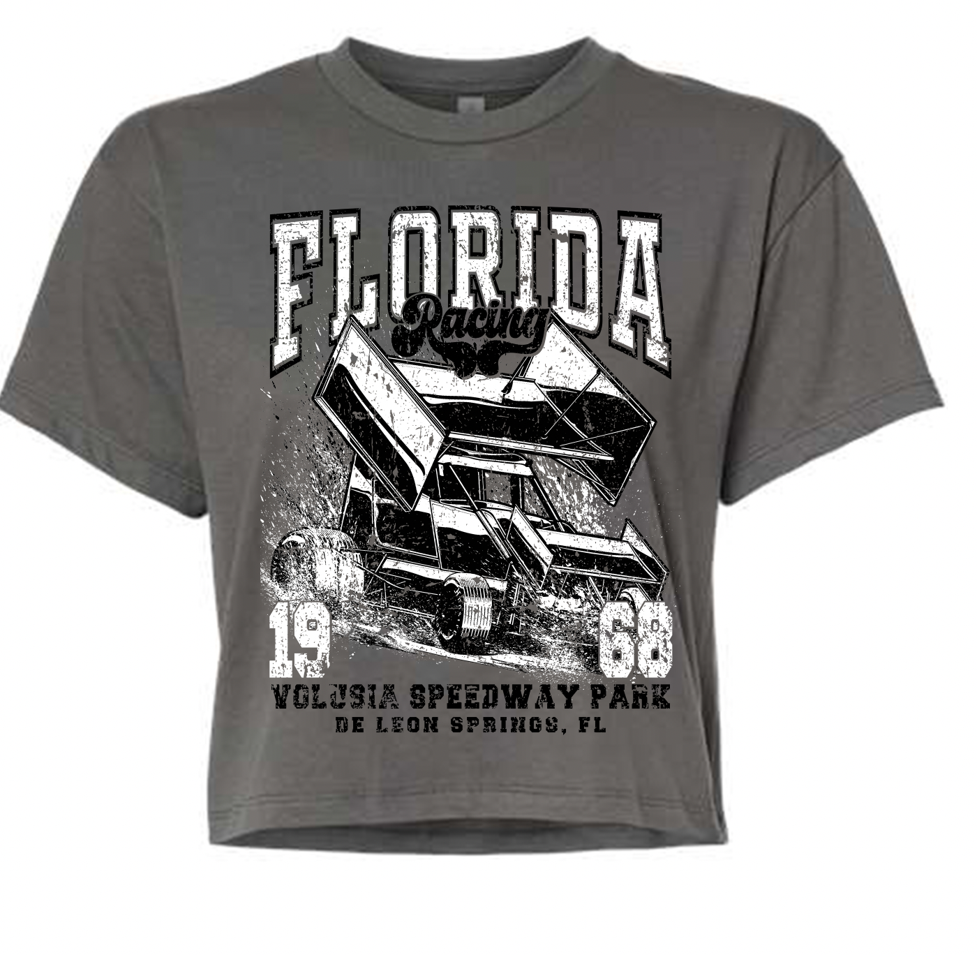 Florida Sprint Car Crop T-Shirt