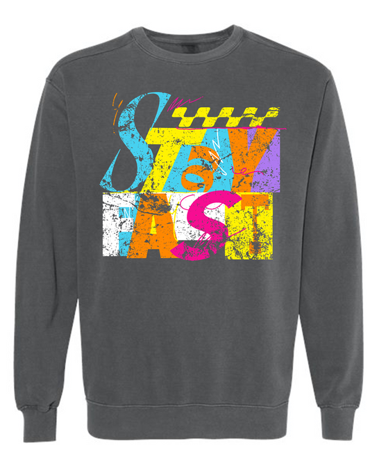 Stay Fast Comfort Colors Crew