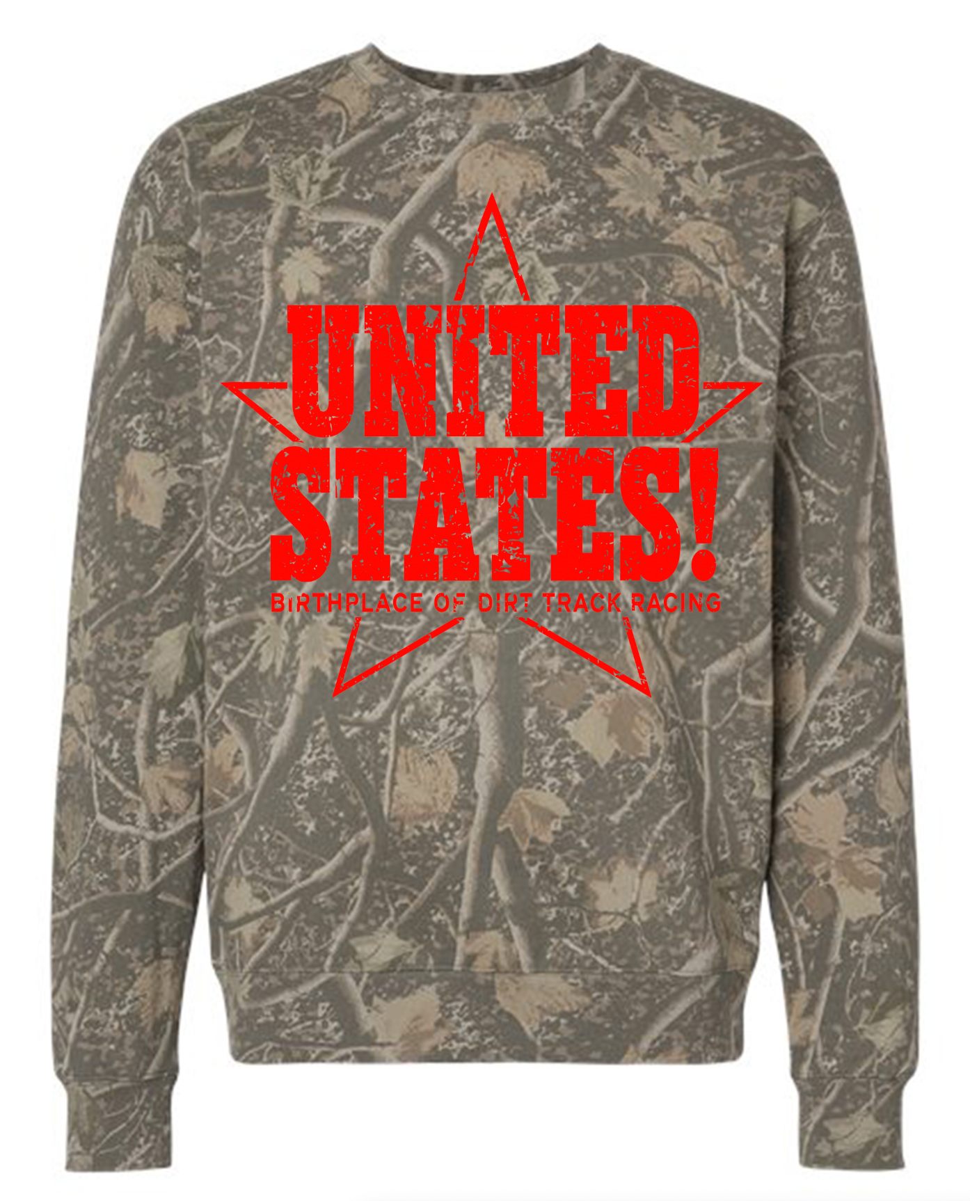 "Birthplace of the Dirt Track" Camo Crew
