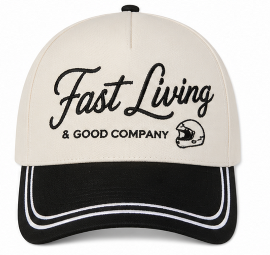 Fast Living & Good Company Hat